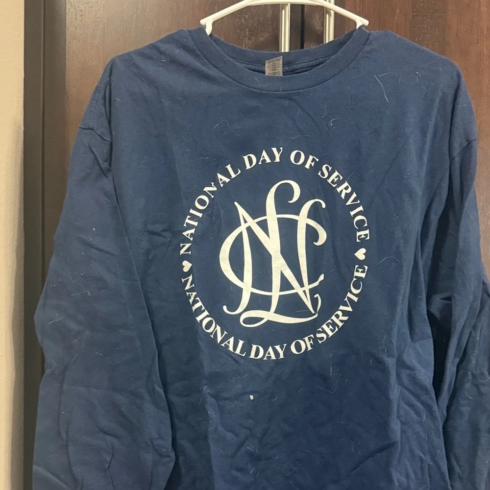 National Charity League Gildan Navy Blue Long Sleeve Shirt - Picture 3 of 6